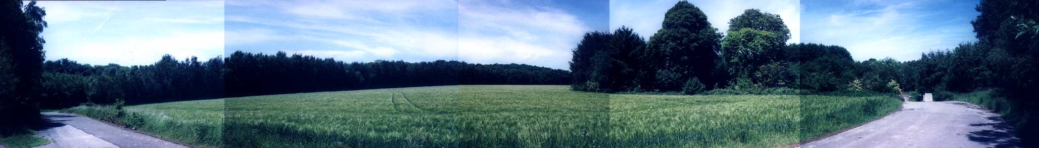 panorama photo with view from north to south