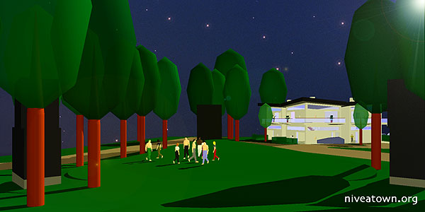 day before party - gathering