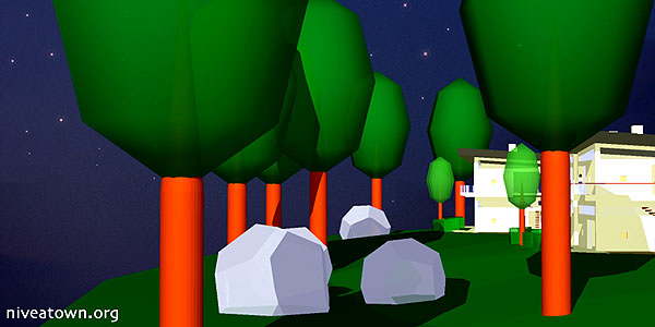 stone cut roughly into geometric form