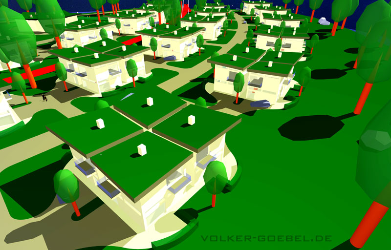 Back to Back Häuser sind erschwinglich