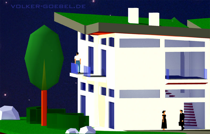 Teil einer Hausgruppe