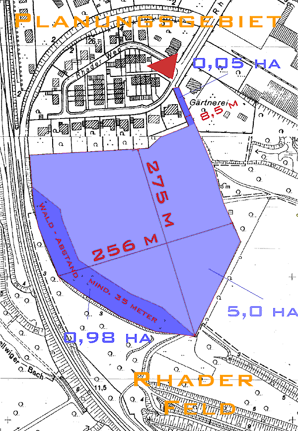 Schnitt Arc de la defense