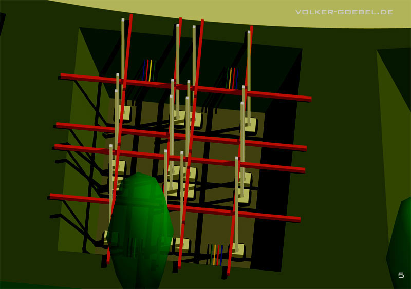 Stützen setzen und ausrichten