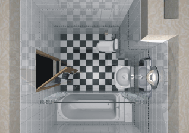 Ray Traced / Perspektive Bad