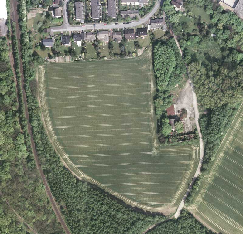 Orthophoto von aerowest.de (auf ca. 10 % verkleinert)