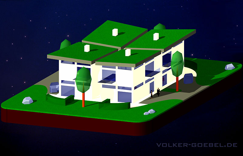 Übersicht Rahder Feld - Dortmund - NRW - Germany